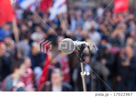 Protest. Public demonstration. 17022967