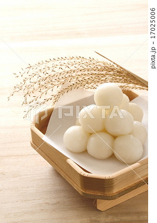 お月見団子とススキ 17025006