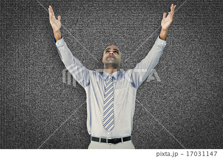 Composite image of happy businessman Composite image of happy businessman 17031147