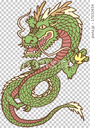 龍のイラスト素材 [17032654] - PIXTA