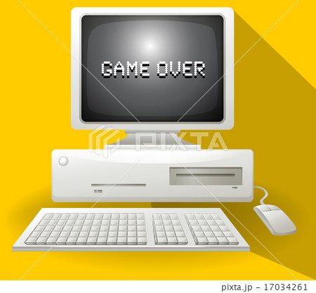 Game over computer concept 17034261