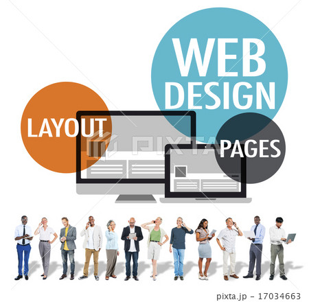 Web Design Content Creative Website Responsive Concept 17034663