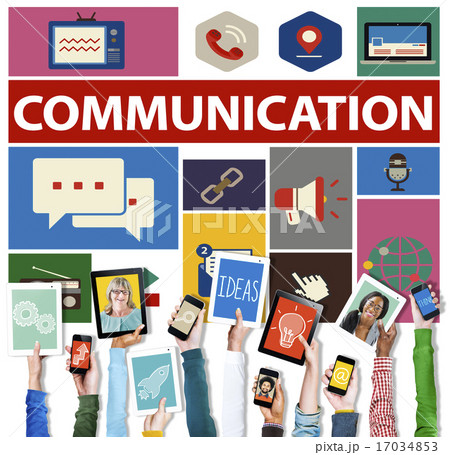 Communication Instant Messaging Chatting Talking Concept 17034853