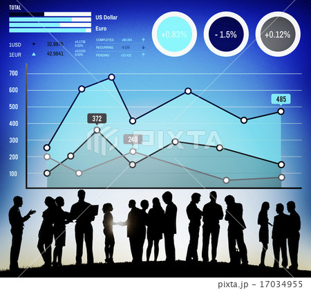 Finance Growth Business Marketing Success Analysis Concept 17034955