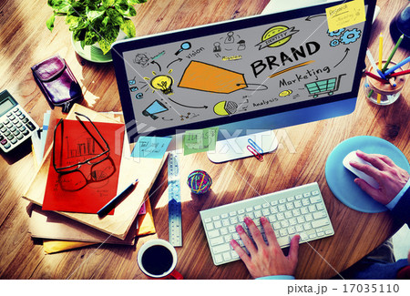 Brand Branding Marketing Commercial Name Concept Brand Branding Marketing Commercial Name Concept 17035110