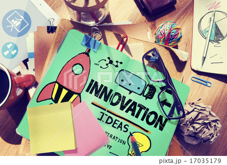 Innovation Business Plan Creativity Mission Strategy Concept 17035179