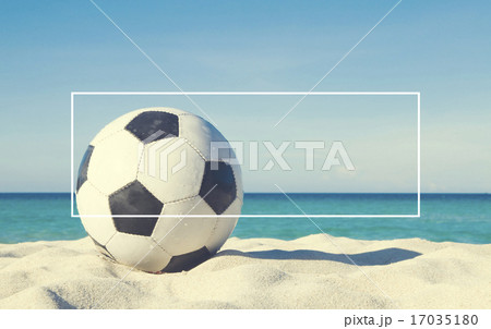 Football on the beach Activity Sport Concept 17035180