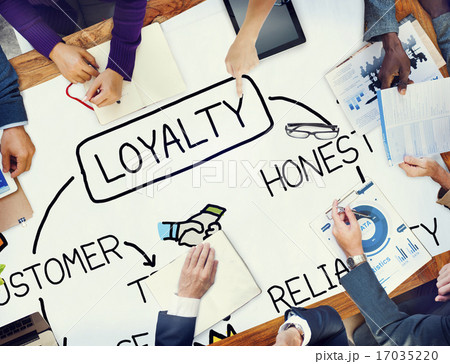 Loyalty Customer Service Trust Honest Reliability Concept 17035220