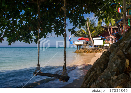 swing on Koh Chang beach Thailand 17035346