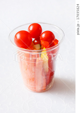 fresh vegetables for snack 17035824