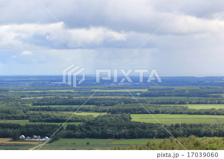 開陽台からの景色・８月 17039060