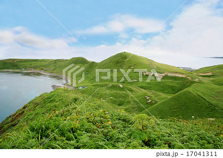 北海道 礼文島 岬めぐりトレッキング 北海道 礼文島 岬めぐりトレッキング 17041311