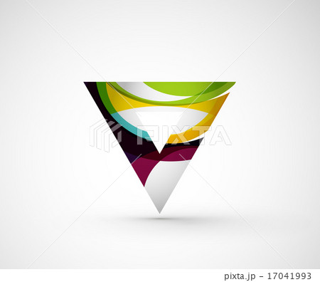 Abstract geometric company logo triangle, arrow 17041993