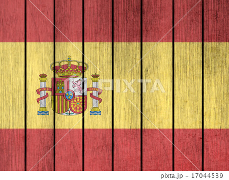 Wooden Flag Of Spain 17044539