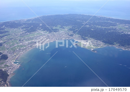 千葉県南房総、内房の館山湾の空撮 千葉県南房総、内房の館山湾の空撮 17049570