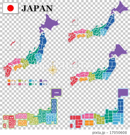 日本地図 日本地図 17050608