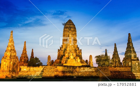 Temple wat Chaiwatthanaram of Ayuthaya Temple wat Chaiwatthanaram of Ayuthaya 17052881