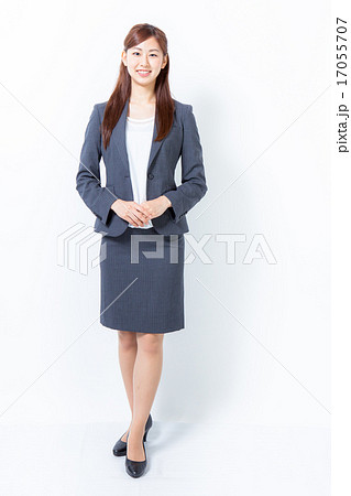 スーツの女性の写真素材
