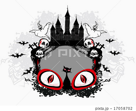 Halloween composition Halloween composition 17058702