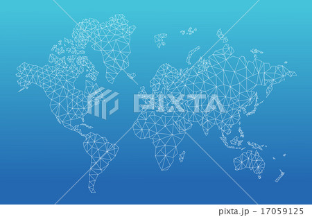 Geometric World Map 17059125