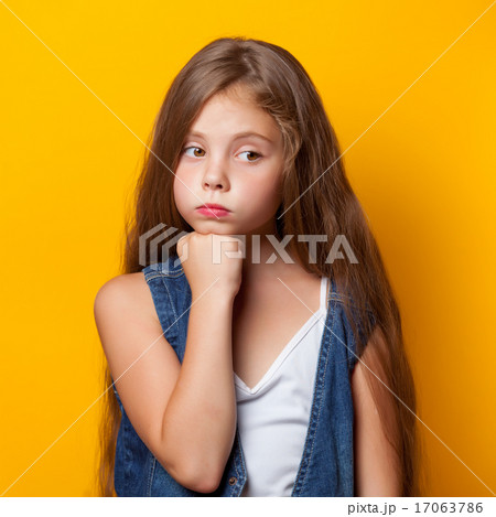 Young sad girl 17063786
