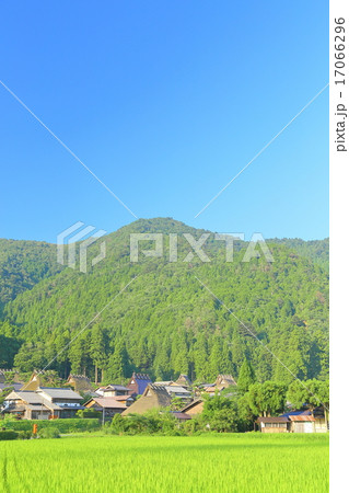 京都府南丹市　美山かやぶきの里 17066296
