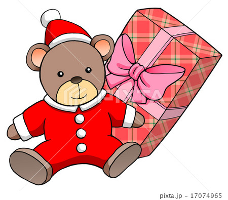 くまのぬいぐるみ(クリスマス) くまのぬいぐるみ(クリスマス) 17074965