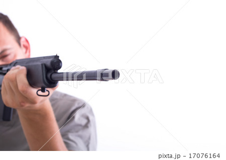 Man with a gun 17076164