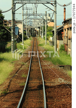三岐鉄道北勢線のレール 17077044