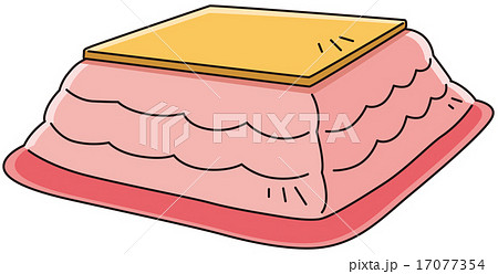 こたつのイラスト素材