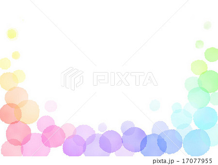 水玉 背景 Dots Backgroundのイラスト素材 17077955 Pixta