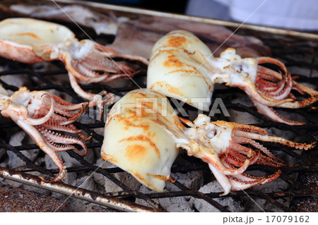 鰺ヶ沢の焼イカ　 17079162