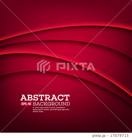 Red vector Template Abstract background with curves lines  17079713