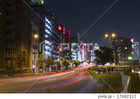 錦糸町、京葉道路の夜 17082312