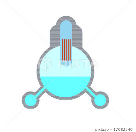 原子力発電所のイラスト素材