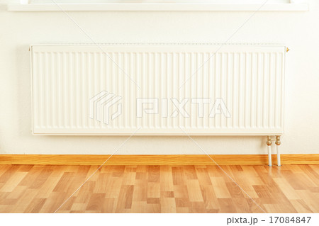 White radiator in apartment White radiator in apartment 17084847