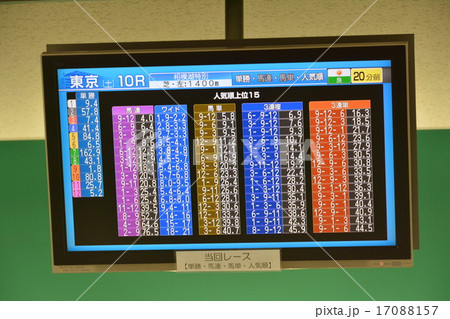 競馬場 モニター 競馬場 モニター 17088157