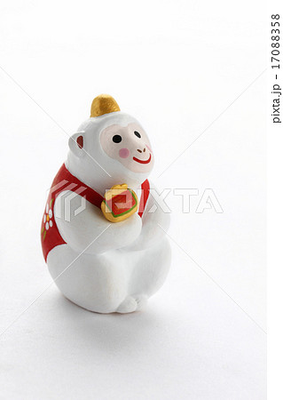 申・右向き白バック 17088358