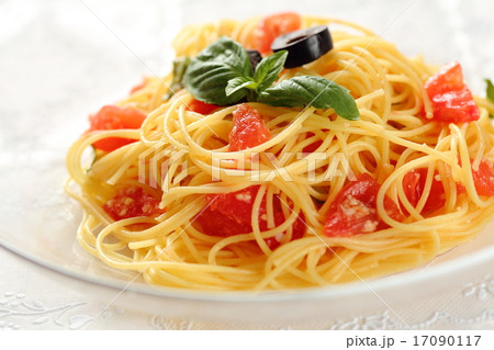 トマトの冷製パスタ 17090117