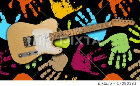 electric guitar 17090533
