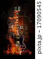 red electric guitar 17090545