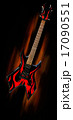 heavy metal fire guitar 17090551