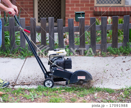 Lawn Mover in action 17091988