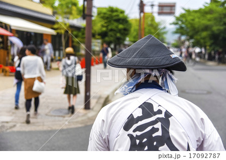 嵐山の人力車　京都, 日本 17092787
