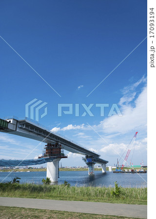 橋の建設現場 橋の建設現場 17093194