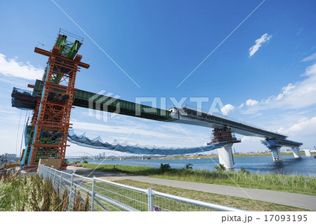 橋の建設現場 17093195