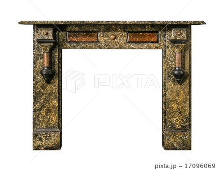 Fireplace surround in marble antique Victorian 17096069