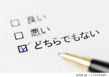 アンケート 17103480