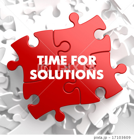 Time For Solutions on Red Puzzle. 17103609