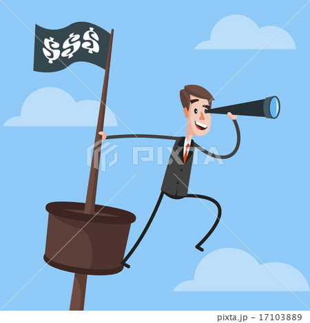 Businessman Spyglass 17103889